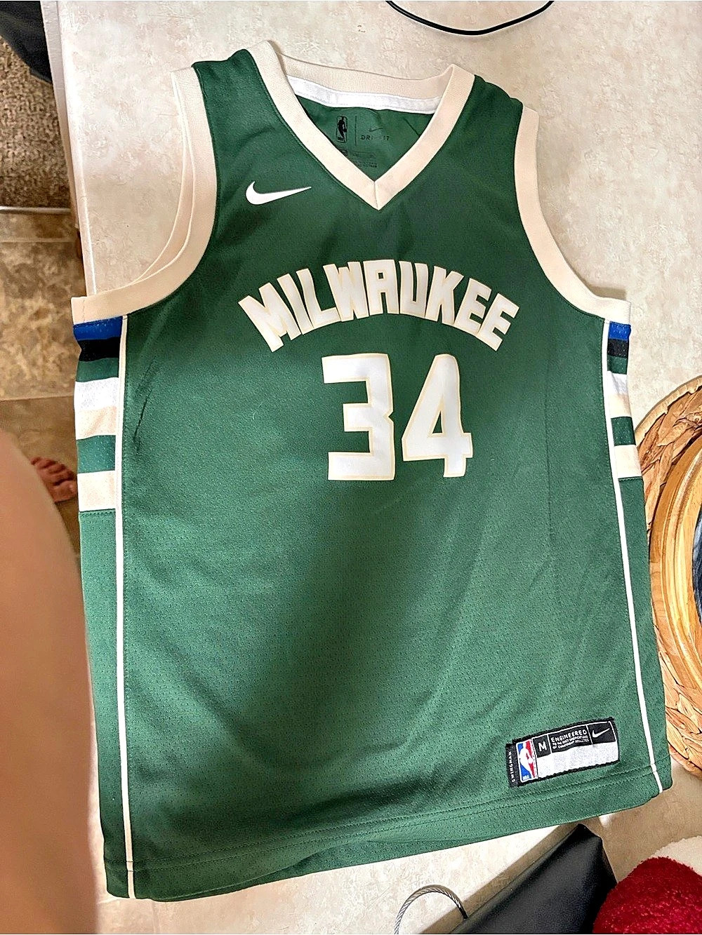 Nike Milwaukee Bucks Giannis Antetokounmpo City Edition Swingman Jersey